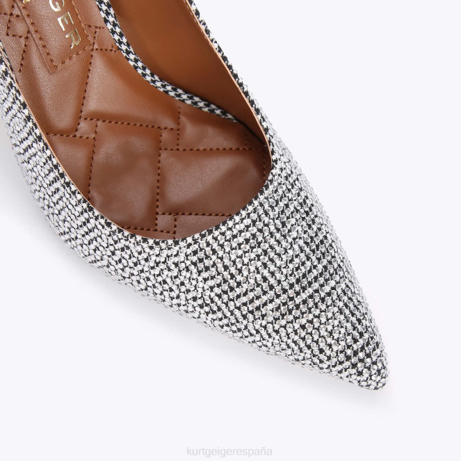 Kurt Geiger mujer londres belgravia 2LPR321 | calzados plata